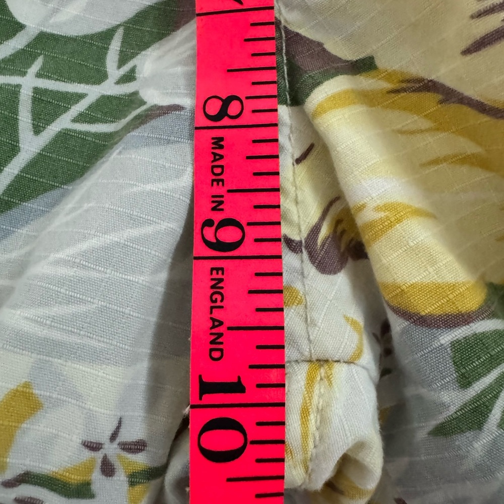 Lucky Brand Tropical Floral Print Capri Cargo Pants, Sz 12 - Picture 14 of 16